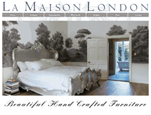 Tablet Screenshot of lamaisonlondon.com